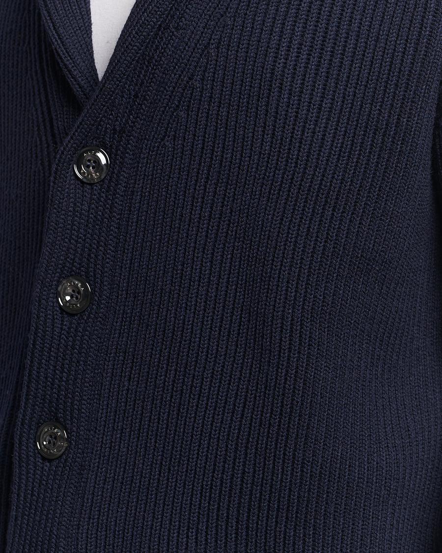 Herr | Tröjor | Altea | Shawl Collar Cardigan Navy