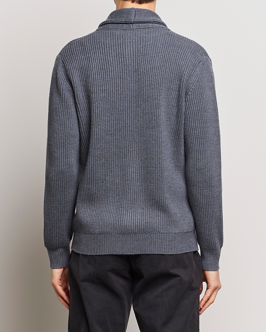 Herr | Tröjor | Altea | Shawl Collar Cardigan Charcoal