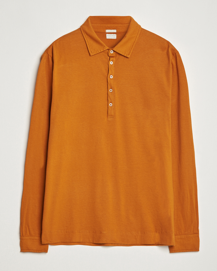Herr | Tröjor | Massimo Alba | Ischia Cotton/Cashmere Polo Brick