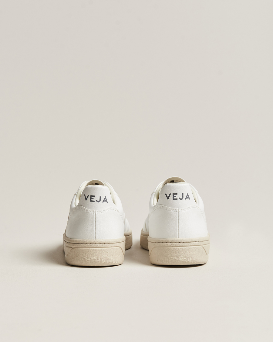 Herr | Veja V-10 Vegan Leather Sneaker Full White | Veja | V-10 Vegan Leather Sneaker Full White