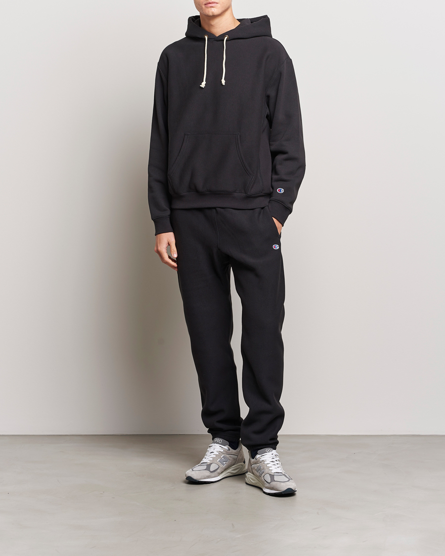 Herr | Tröjor | Champion | Reverse Weave Soft Fleece Hoodie Black Beauty