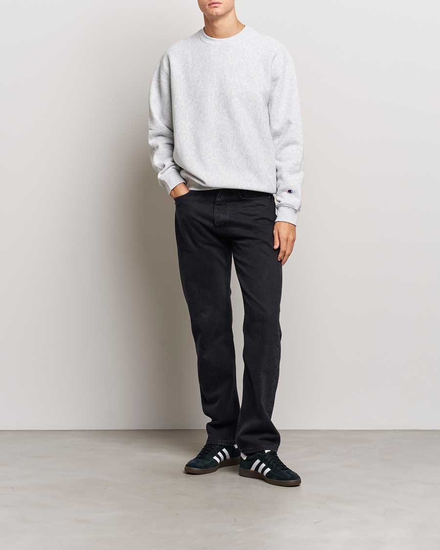 Herr | Tröjor | Champion | Reverse Weave Soft Fleece Sweatshirt Grey Melange