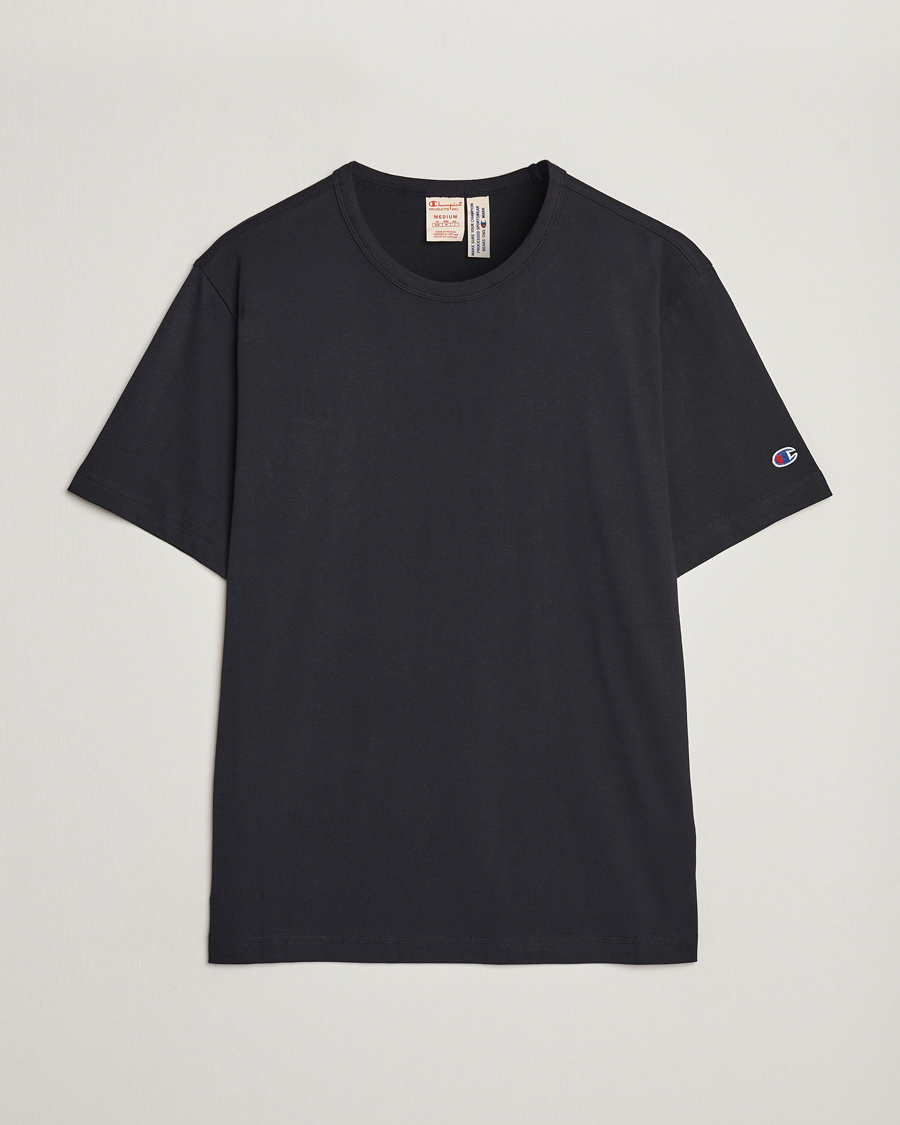 Herr | T-Shirts | Champion | Jersey Crew Neck T-shirt Black Beauty