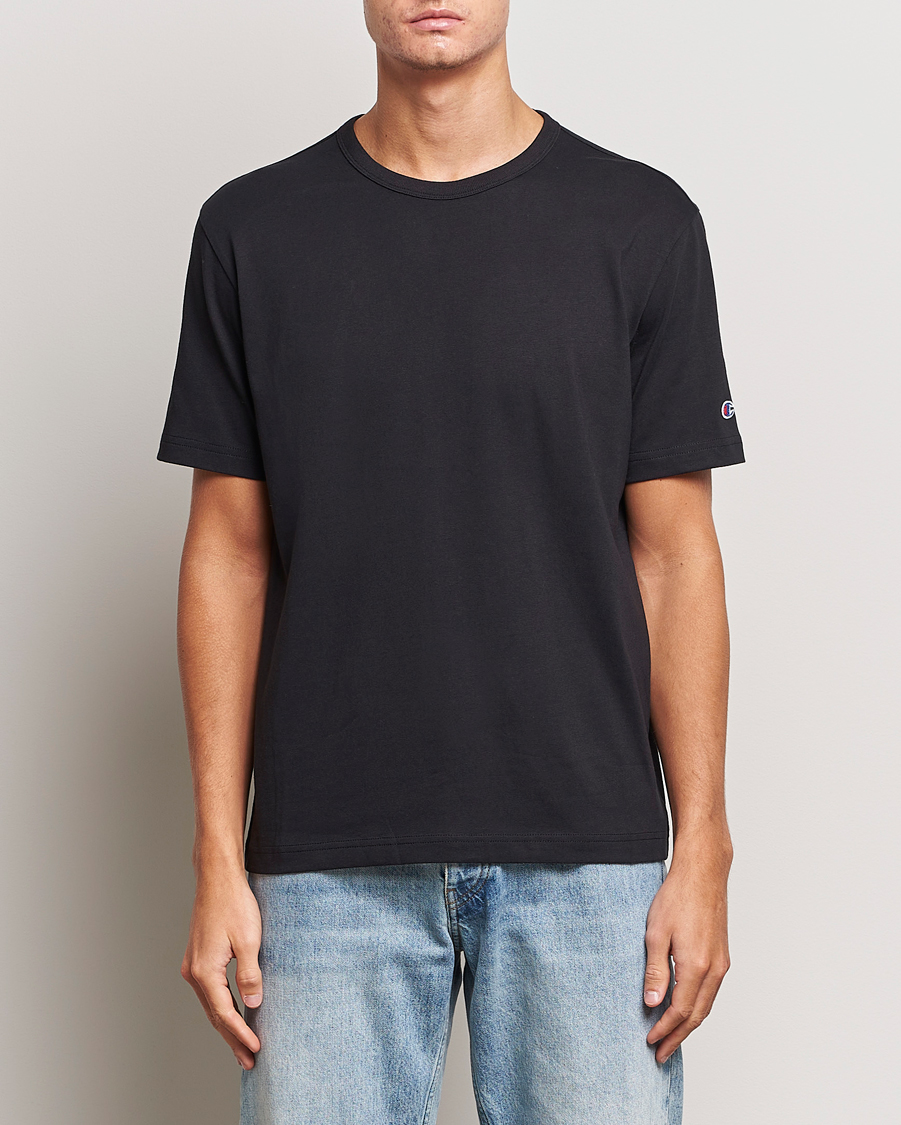 Herre |  | Champion | Jersey Crew Neck T-shirt Black Beauty