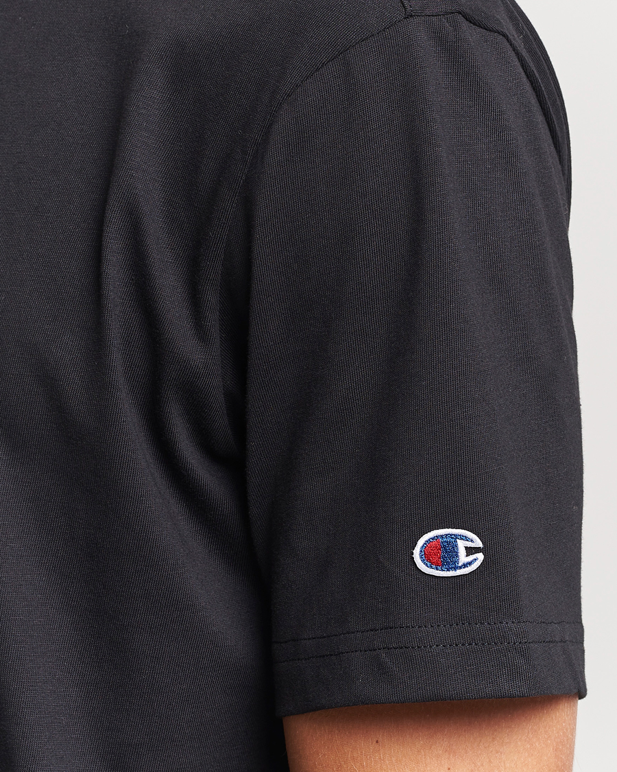 Herr | T-Shirts | Champion | Jersey Crew Neck T-shirt Black Beauty