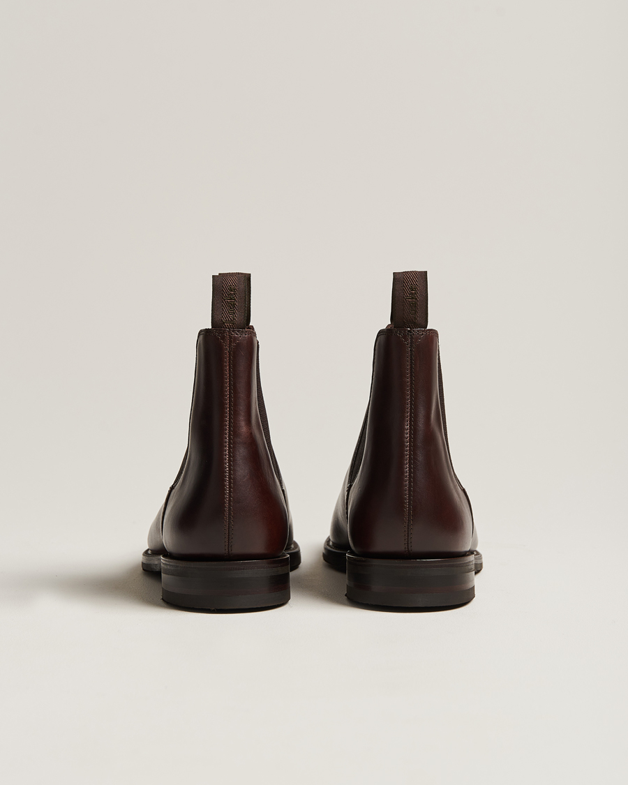 Herr | Kängor | Loake 1880 | Emsworth Chelsea Boot Dark Brown Leather