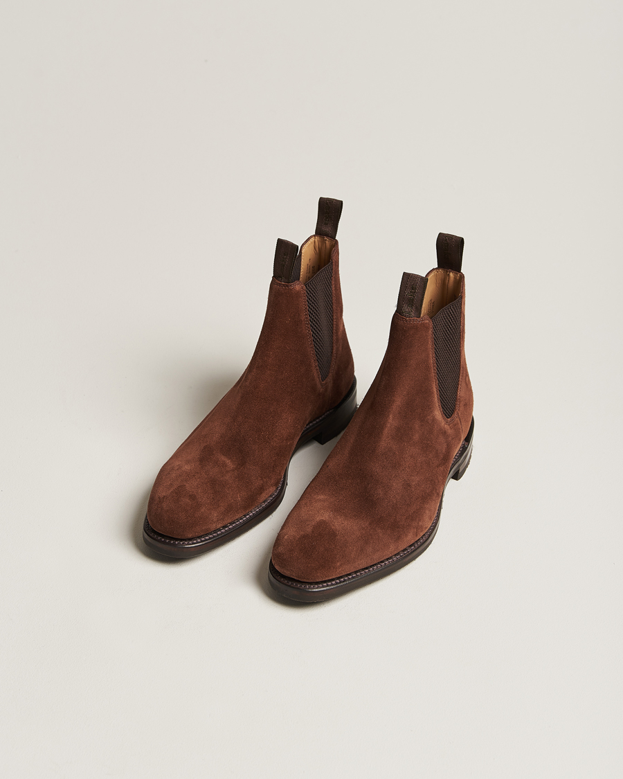 Herr | Best of British | Loake 1880 | Emsworth Chelsea Boot Polo Suede