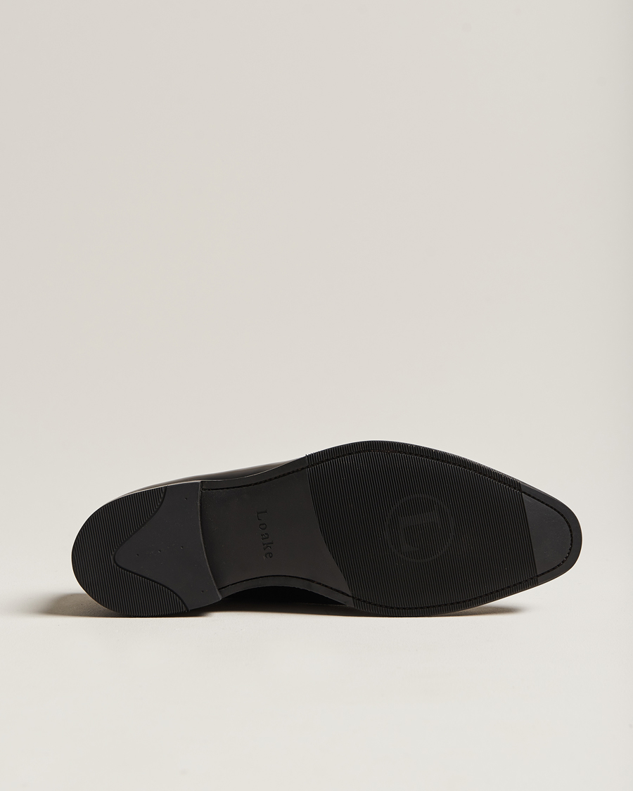 Herr | Oxfords | Loake 1880 | Truman Polished Oxford Toe Cap Black