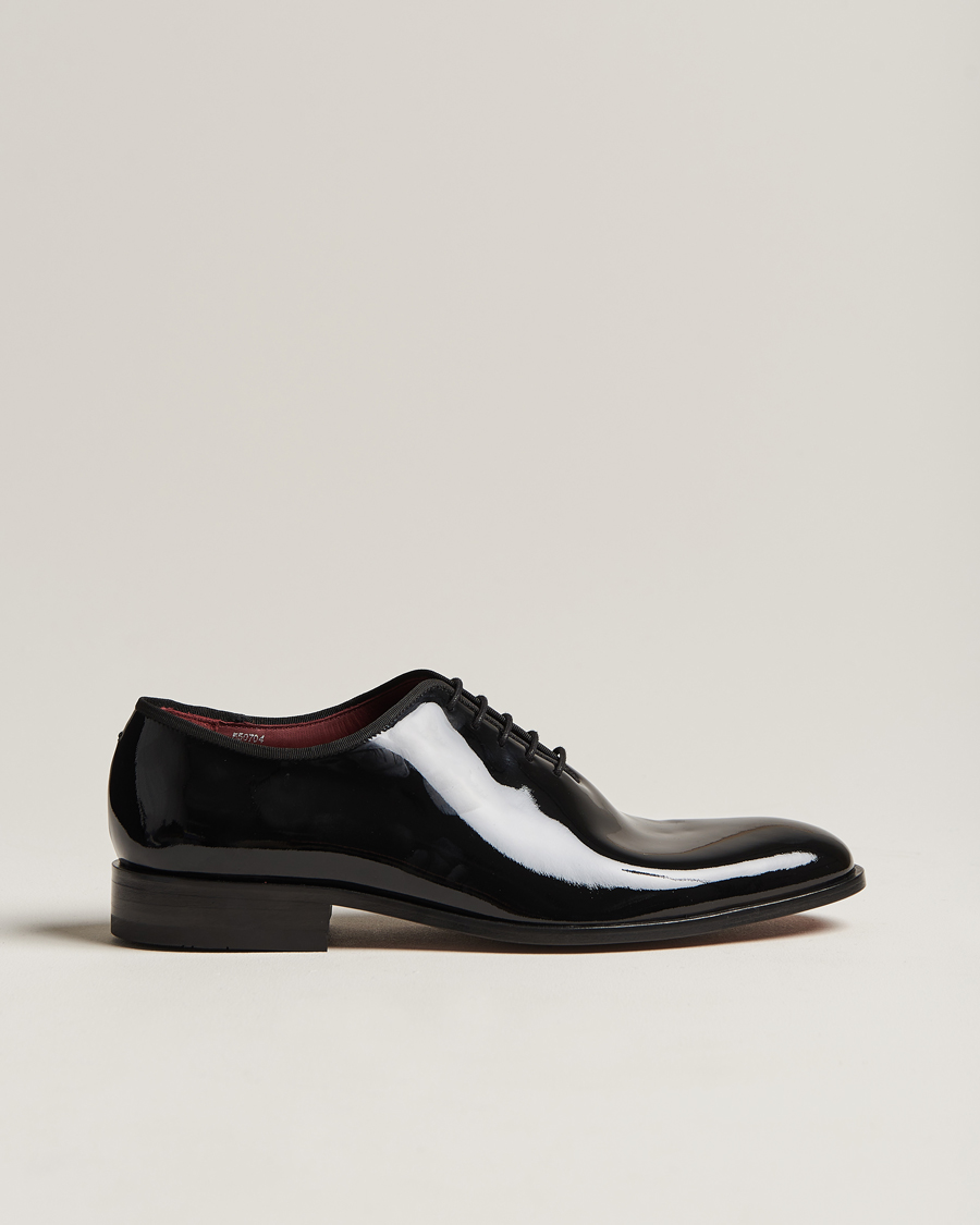 Herr | Lackskor | Loake Shoemakers | Regal Patent Wholecut Black