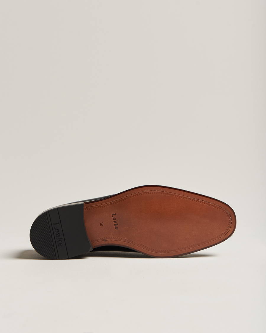 Herr | Lackskor | Loake Shoemakers | Regal Patent Wholecut Black