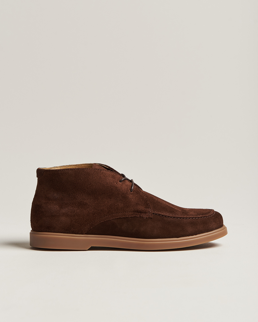 Herr | Loake 1880 Amalfi Suede Chukka Boot Chocolate | Loake 1880 | Amalfi Suede Chukka Boot Chocolate