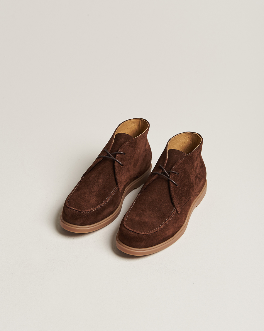 Herr | Loake 1880 Amalfi Suede Chukka Boot Chocolate | Loake 1880 | Amalfi Suede Chukka Boot Chocolate