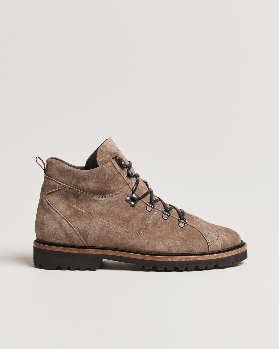 Herr | Kiton St Moritz Winter Boots Taupe Suede | Kiton | St Moritz Winter Boots Taupe Suede