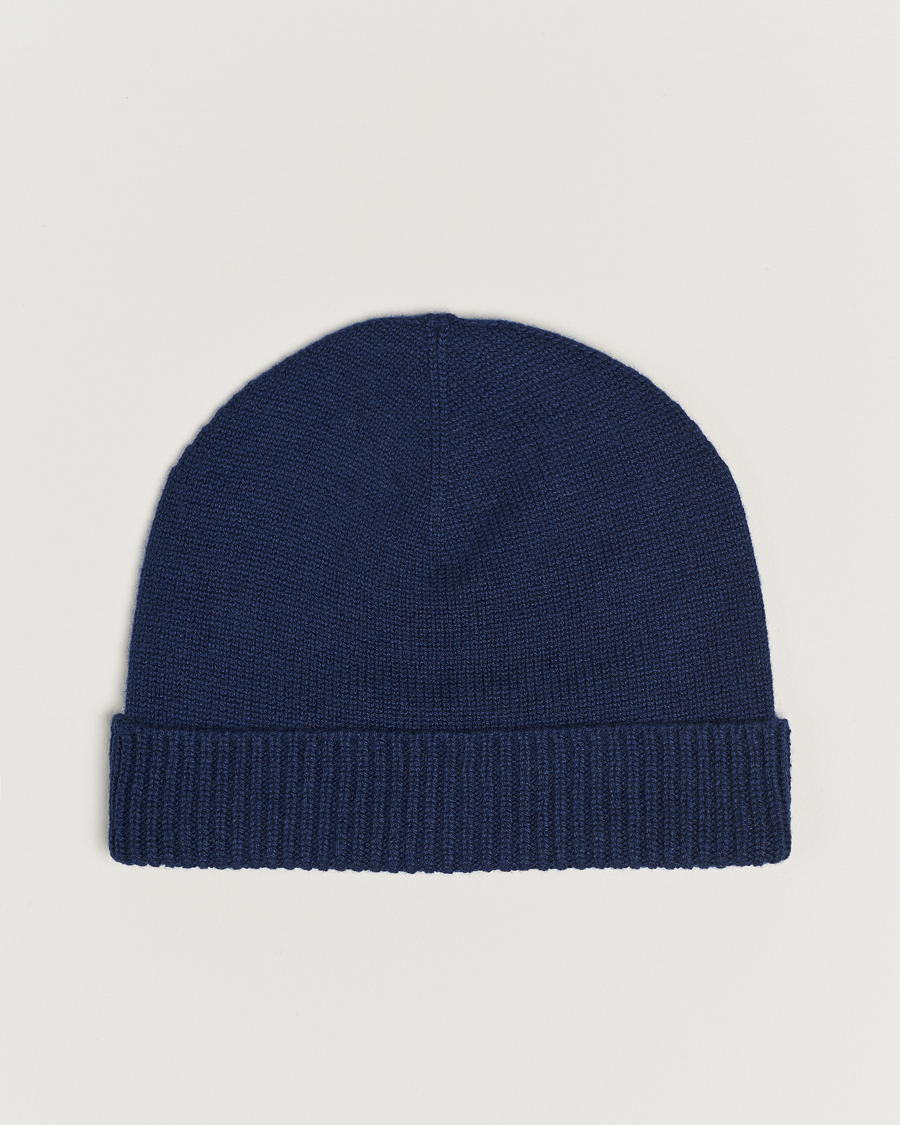 Herr | Kiton Cashmere Beanie Navy | Kiton | Cashmere Beanie Navy