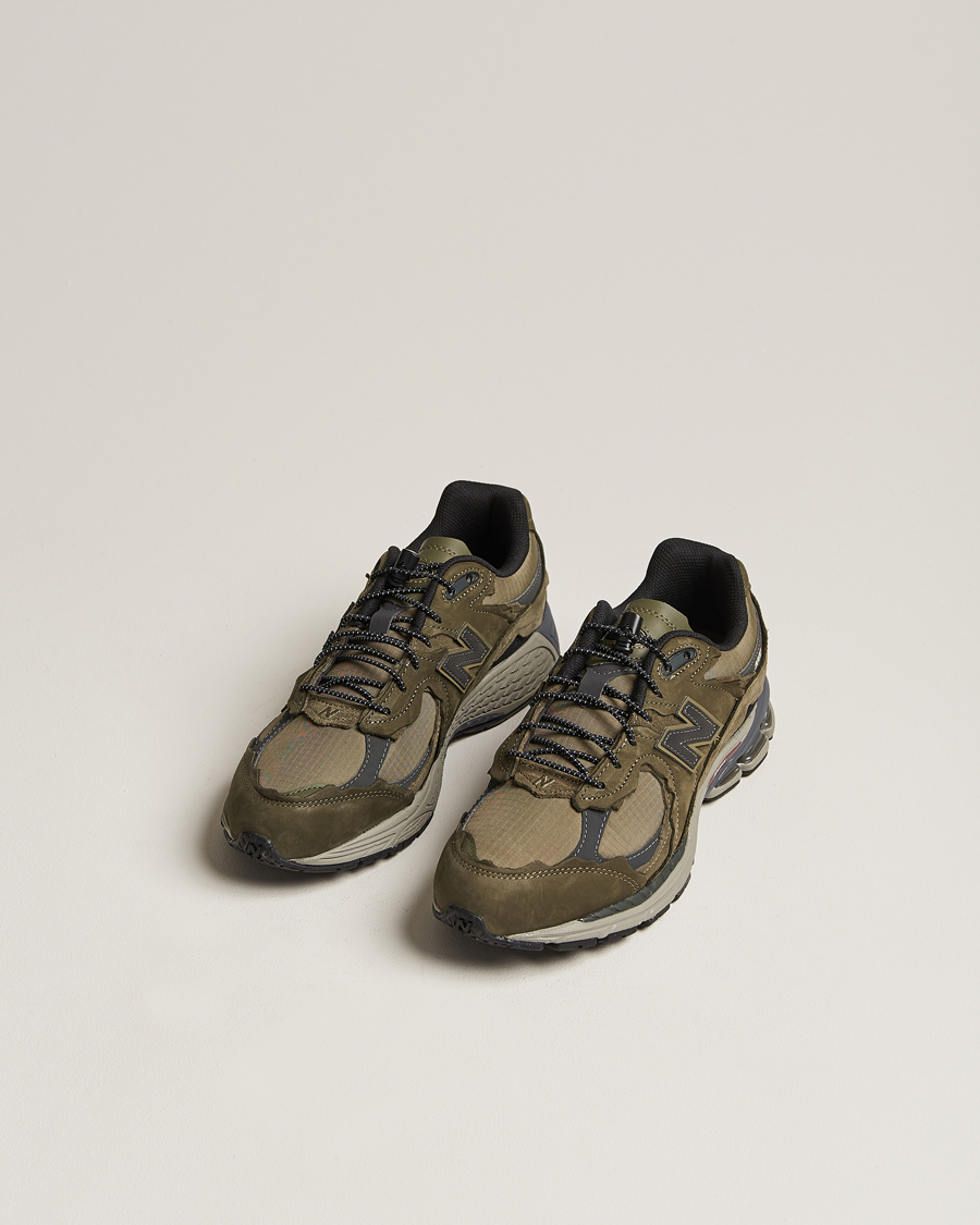 Herr | New Balance 2002R Protection Pack Sneakers Dark Moss | New Balance | 2002R Protection Pack Sneakers Dark Moss