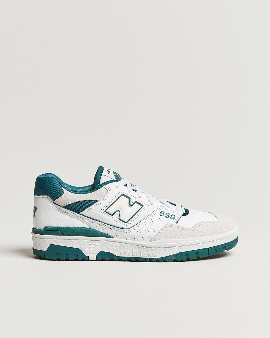 Herr | New Balance 550 Sneakers White/Green | New Balance | 550 Sneakers White/Green