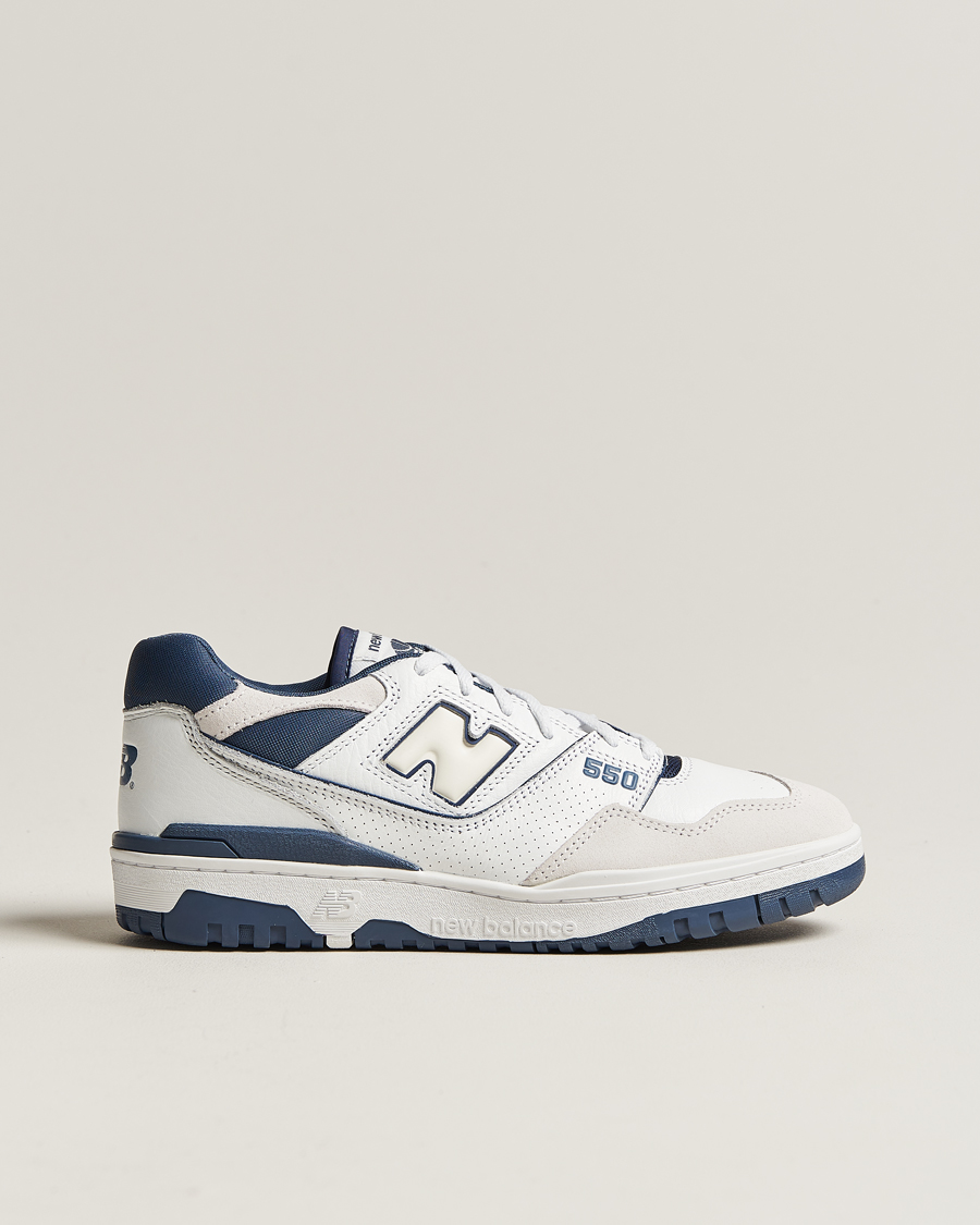 Herr | New Balance 550 Sneakers White/Blue | New Balance | 550 Sneakers White/Blue