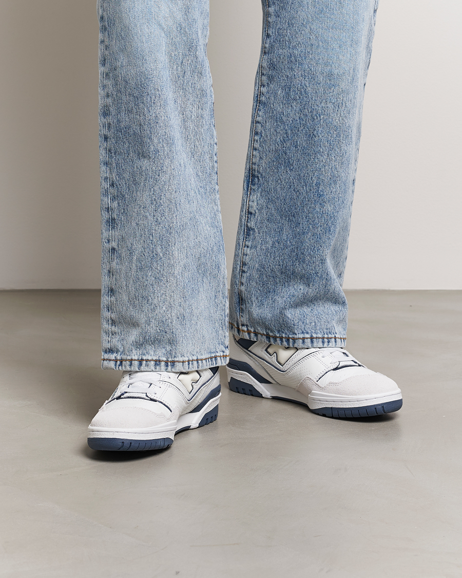 Herr | New Balance 550 Sneakers White/Blue | New Balance | 550 Sneakers White/Blue