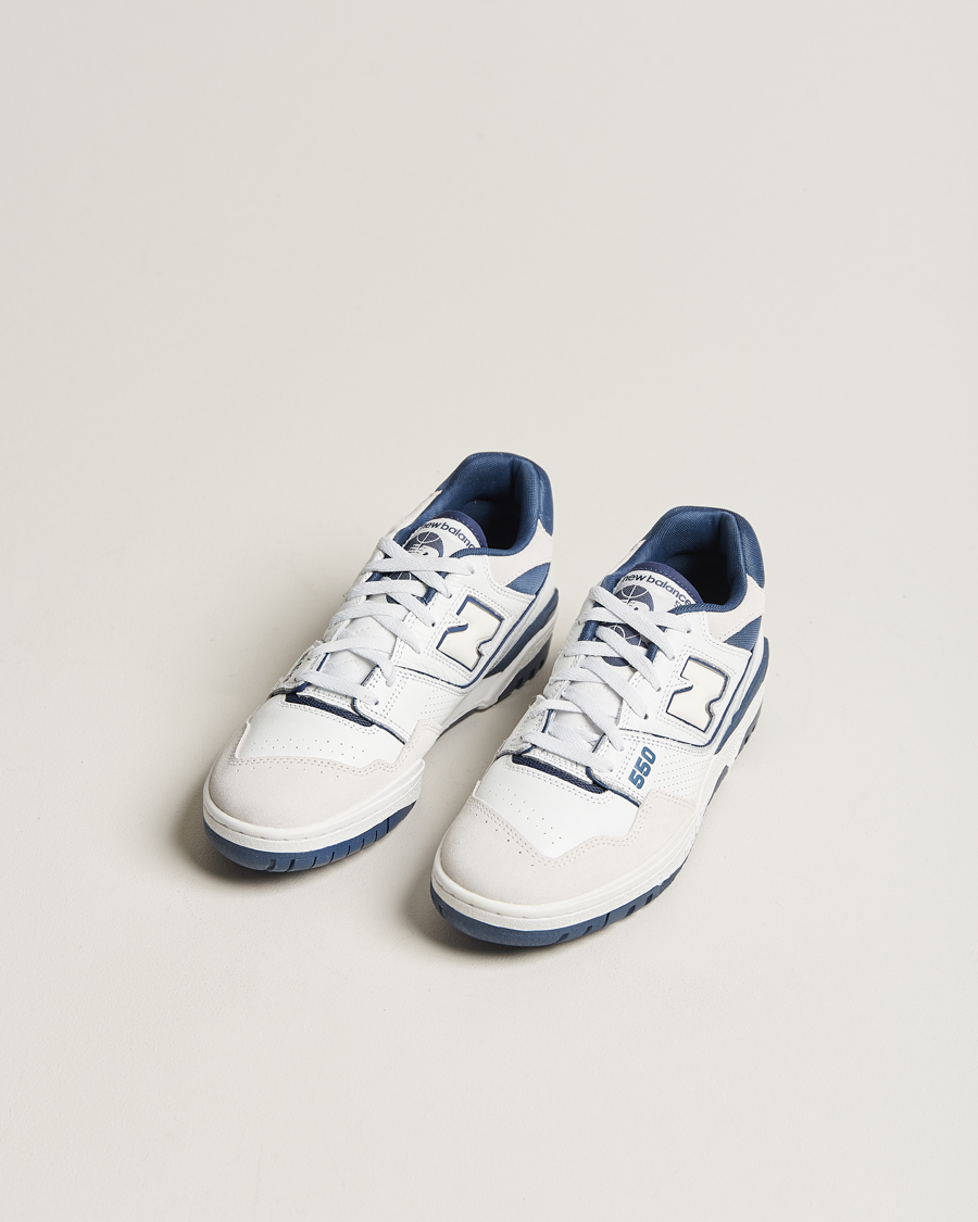 Herr | New Balance | New Balance | 550 Sneakers White/Blue