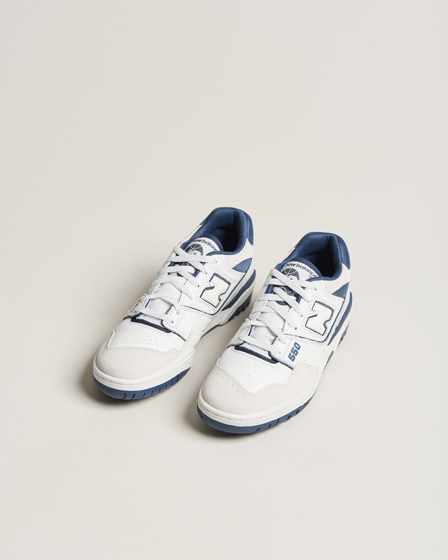 Herr | New Balance 550 Sneakers White/Blue | New Balance | 550 Sneakers White/Blue