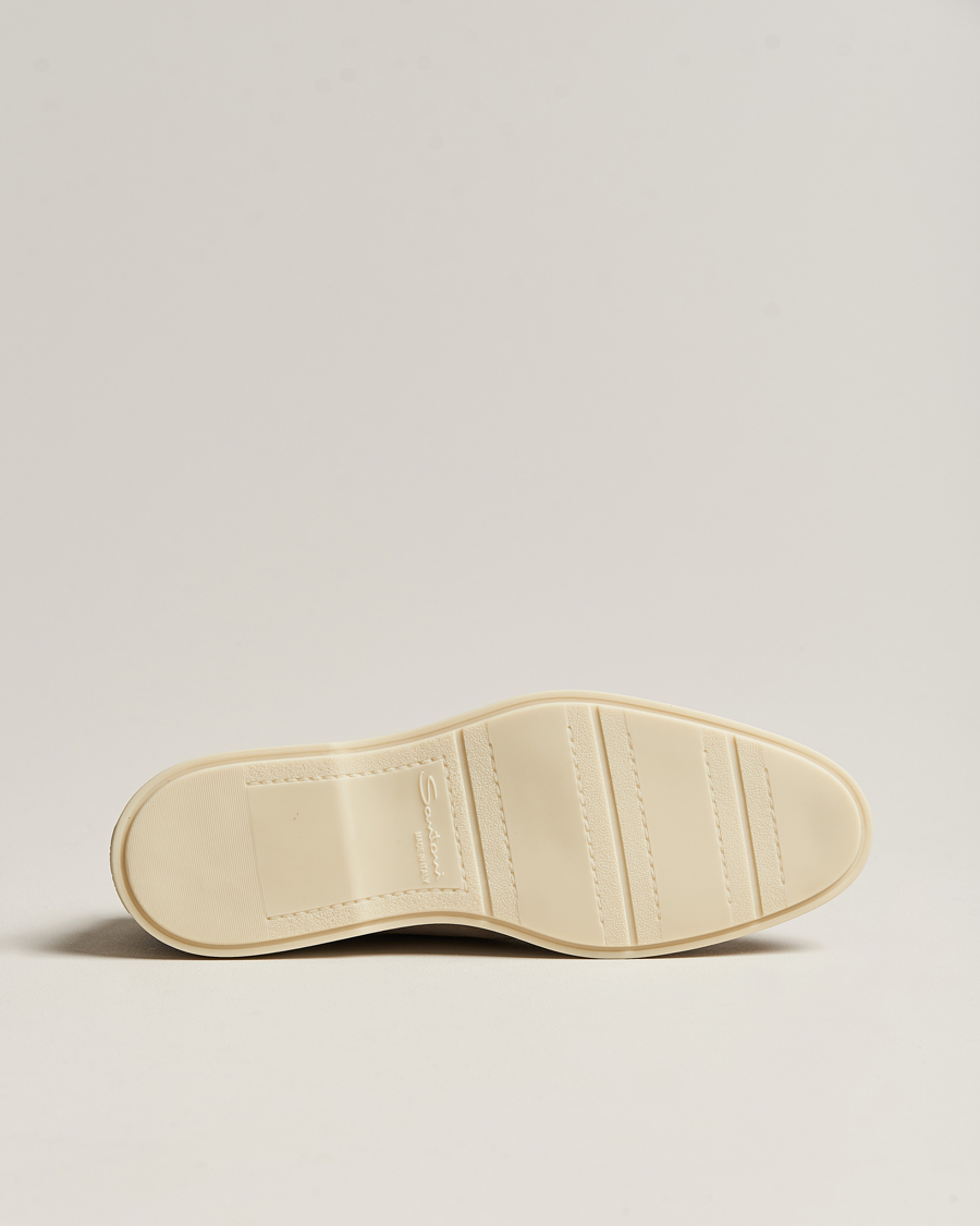 Herr | Santoni Open Chukka Boots Taupe Suede | Santoni | Open Chukka Boots Taupe Suede