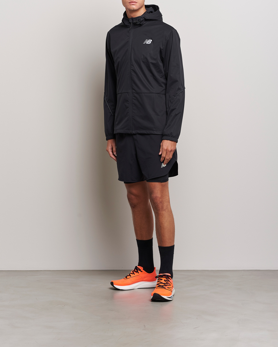 Herr | Jackor | New Balance Running | Impact Run Water Defy Jacket Black
