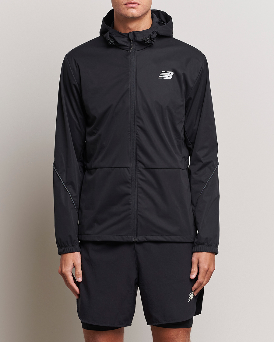 Herr | New Balance | New Balance Running | Impact Run Water Defy Jacket Black