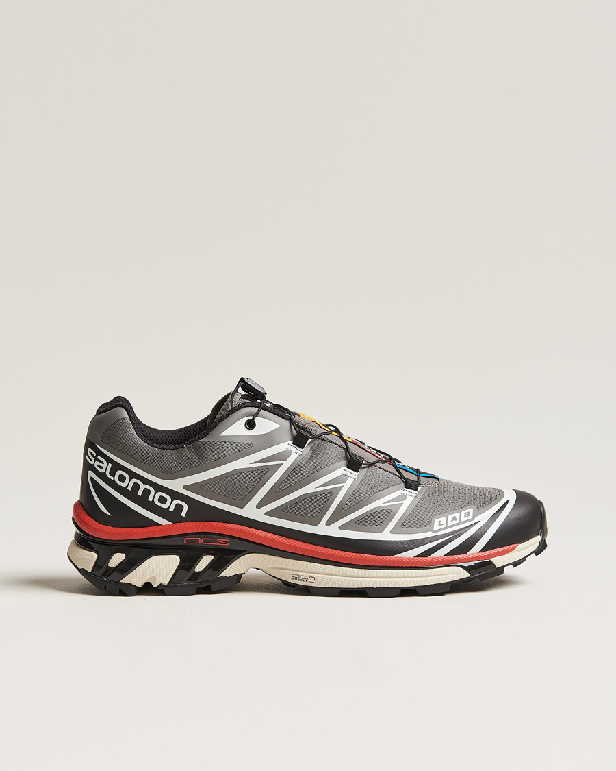 Herr | Salomon XT-6 Sneakers Pewter/Black | Salomon | XT-6 Sneakers Pewter/Black
