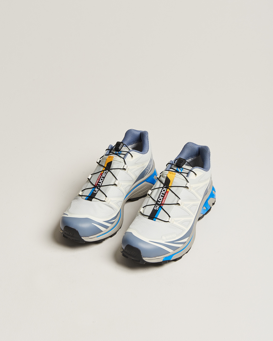 Herr | Salomon XT-6 GTX Sneakers Metal/Flintstone | Salomon | XT-6 GTX Sneakers Metal/Flintstone
