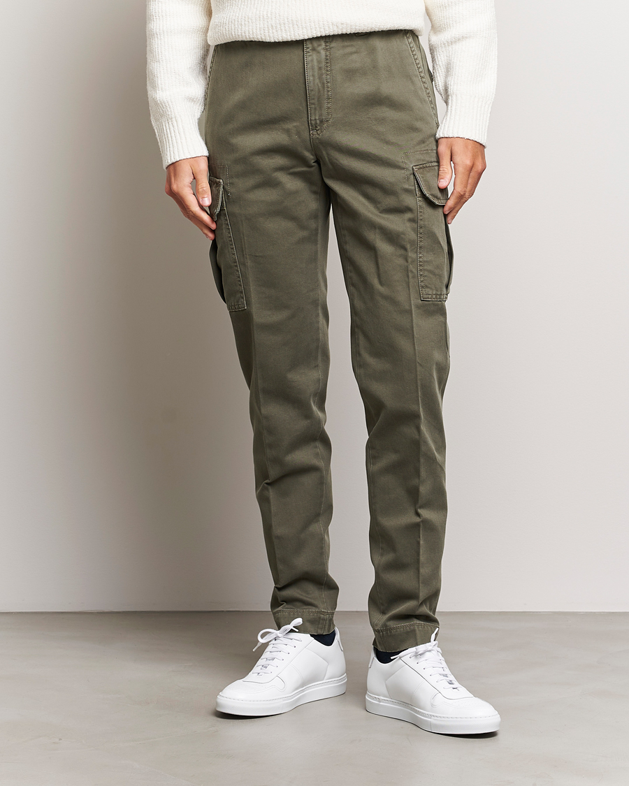 Herr | Incotex | Incotex | Slim Fit Cargo Pants Military