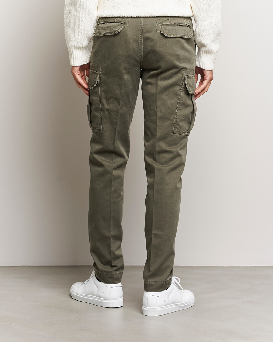 Herr | Byxor | Incotex | Slim Fit Cargo Pants Military