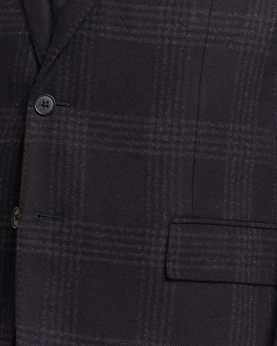 Herr | Kavajer | Ralph Lauren Purple Label | Breasted Sportscoat Black