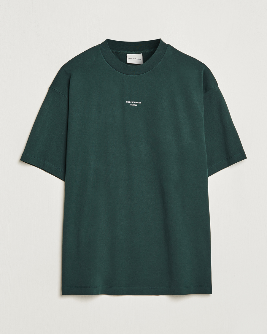 Herr | T-Shirts | Drôle de Monsieur | Classic NFPM T-Shirt Dark Green