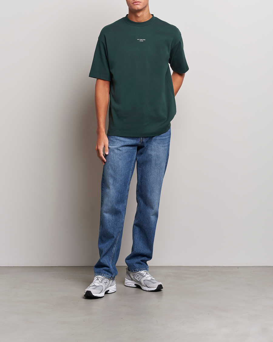 Herr | T-Shirts | Drôle de Monsieur | Classic NFPM T-Shirt Dark Green
