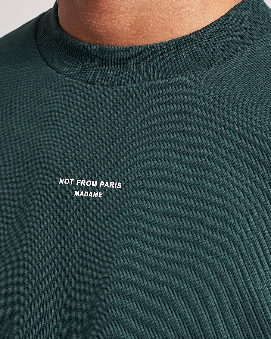 Herr | Tröjor | Drôle de Monsieur | Classic NFPM Sweatshirt Dark Green