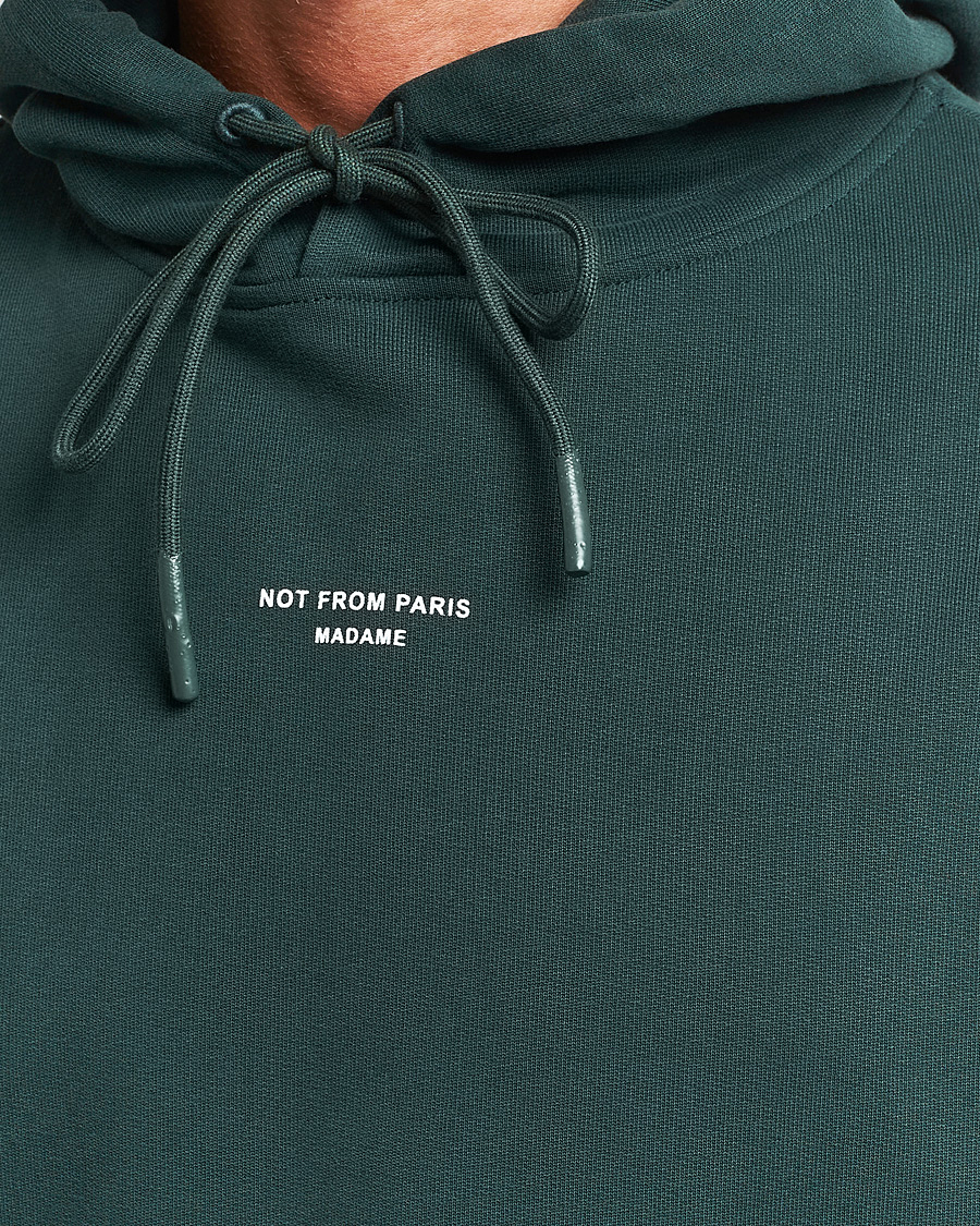 Herr | Tröjor | Drôle de Monsieur | Classic NFPM Hoodie Dark Green