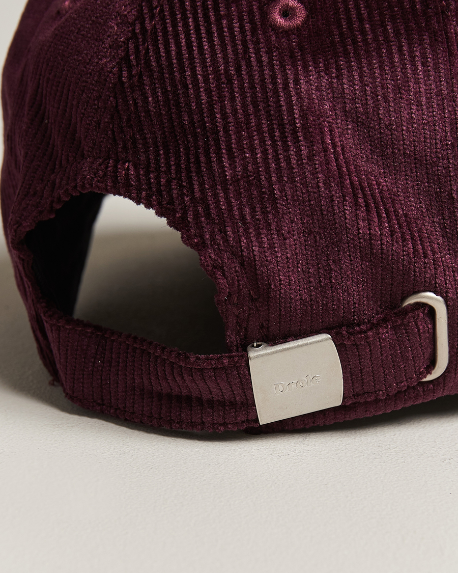 Herr | Drôle de Monsieur Signature Corduroy Cap Wine | Drôle de Monsieur | Signature Corduroy Cap Wine