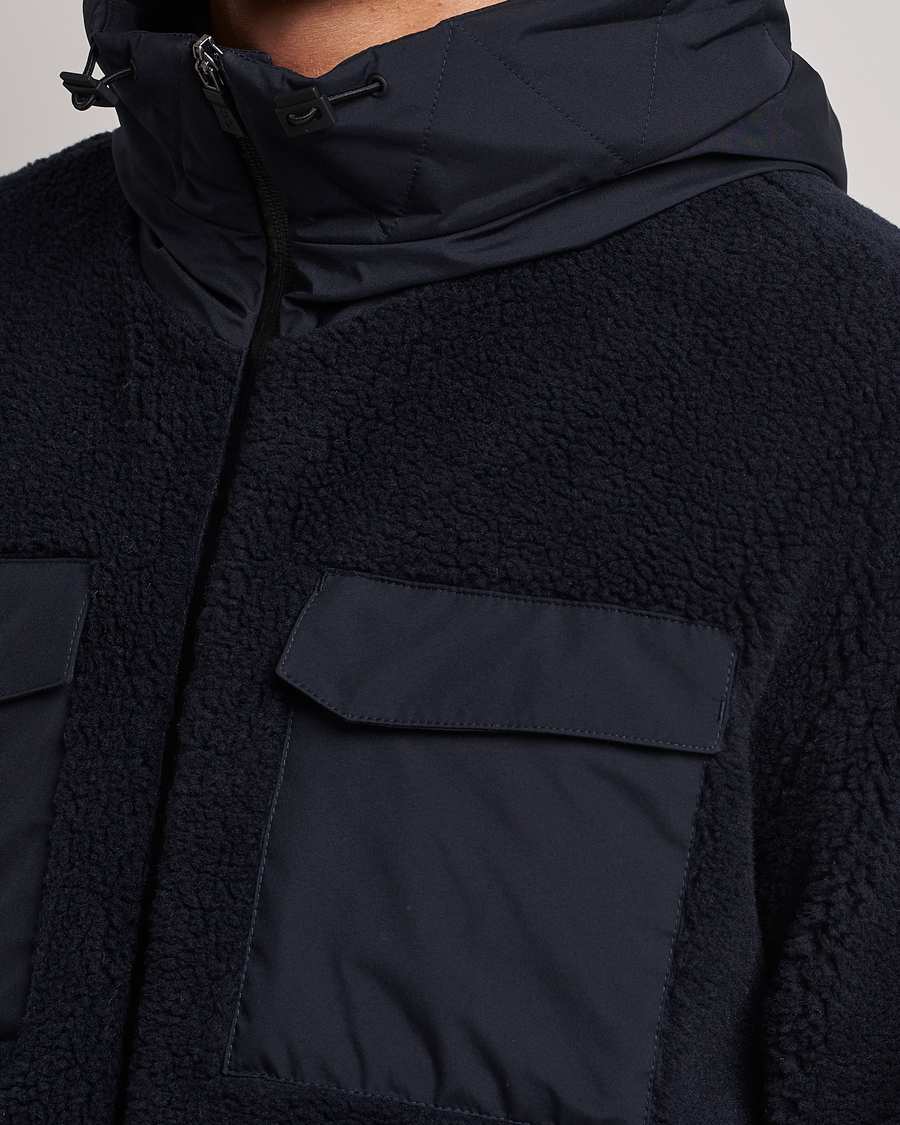 Herr | Jackor | Herno | Laminar Fleece Jacket Navy