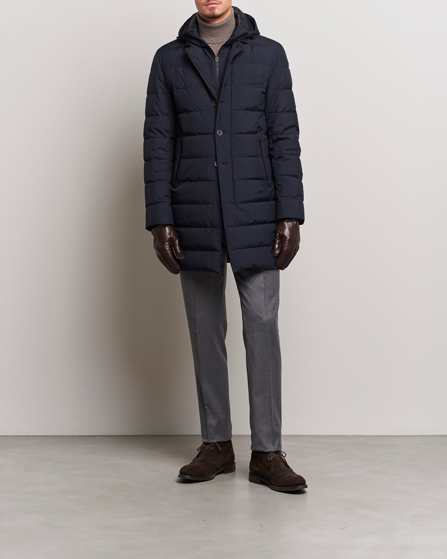 Herr | Jackor | Herno | Laminar Down Coat Navy