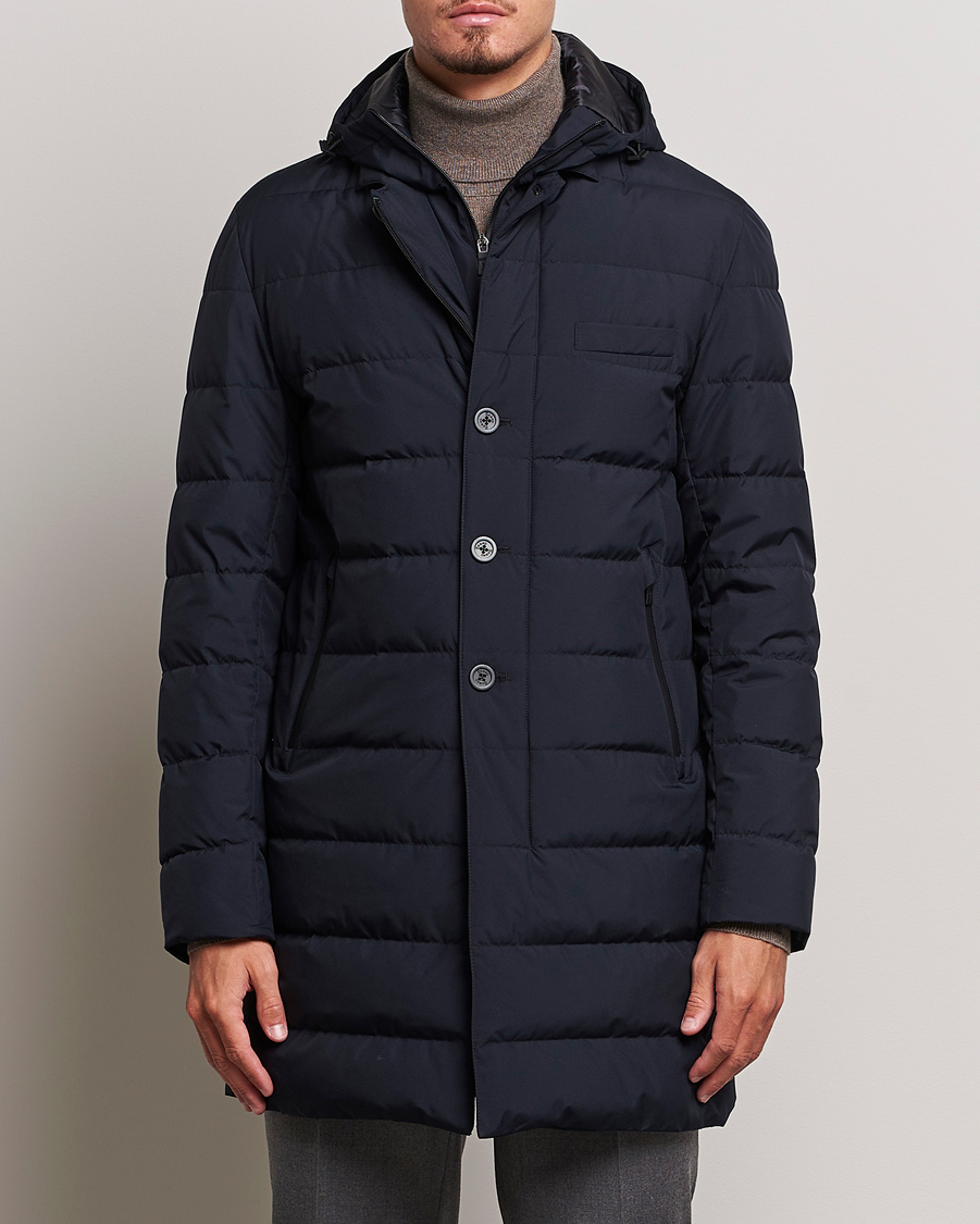 Herr | Jackor | Herno | Laminar Down Coat Navy