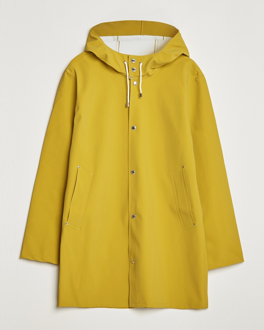 Herr | Jackor | Stutterheim | Stockholm Raincoat Suede Gold
