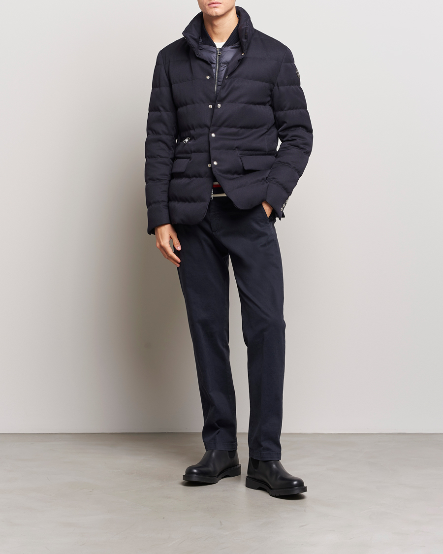 Herr | Jackor | Moncler | Bess Down Blazer Navy