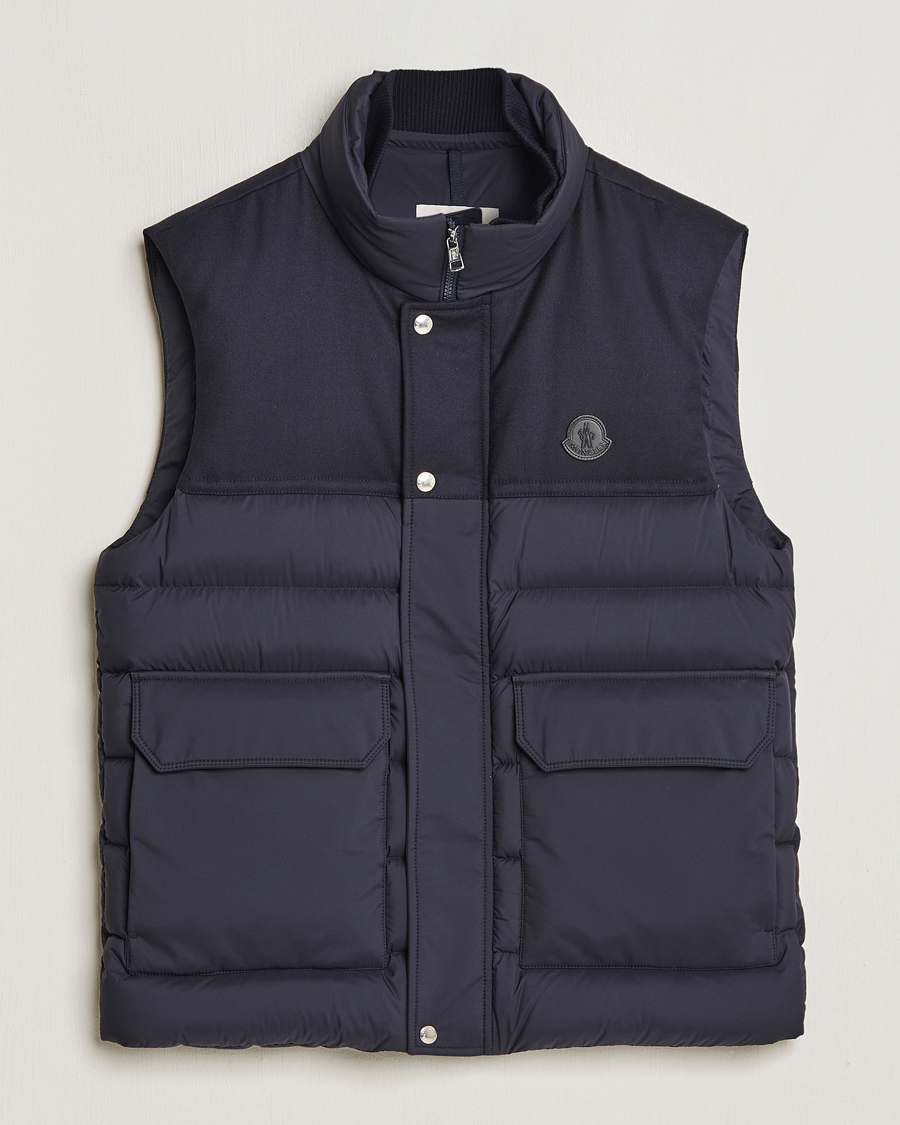 Herr | Jackor | Moncler | Rance Down Vest Navy