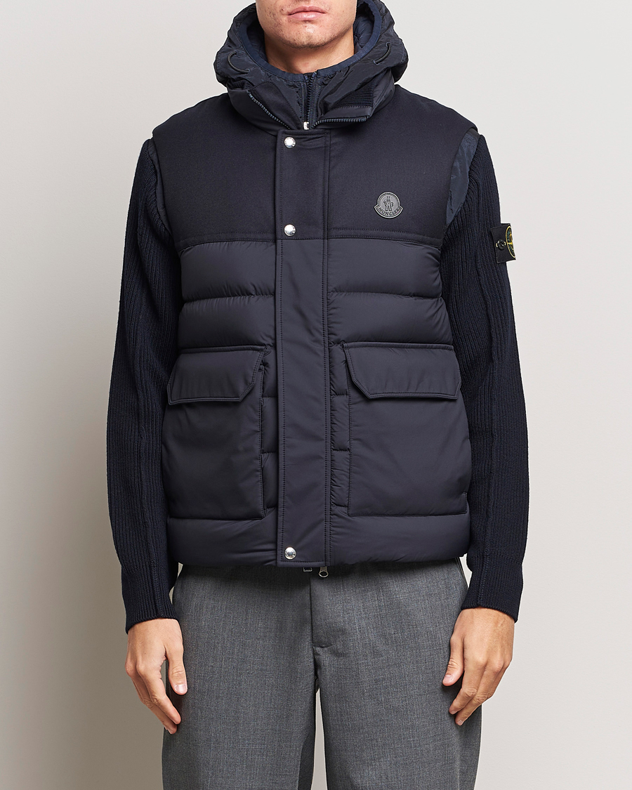 Herr | Jackor | Moncler | Rance Down Vest Navy