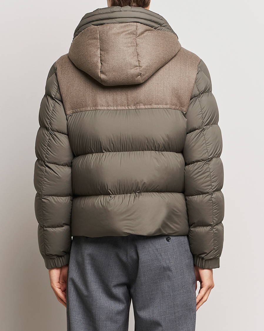 Herr | Jackor | Moncler | Mussala Short Down Parka Taupe