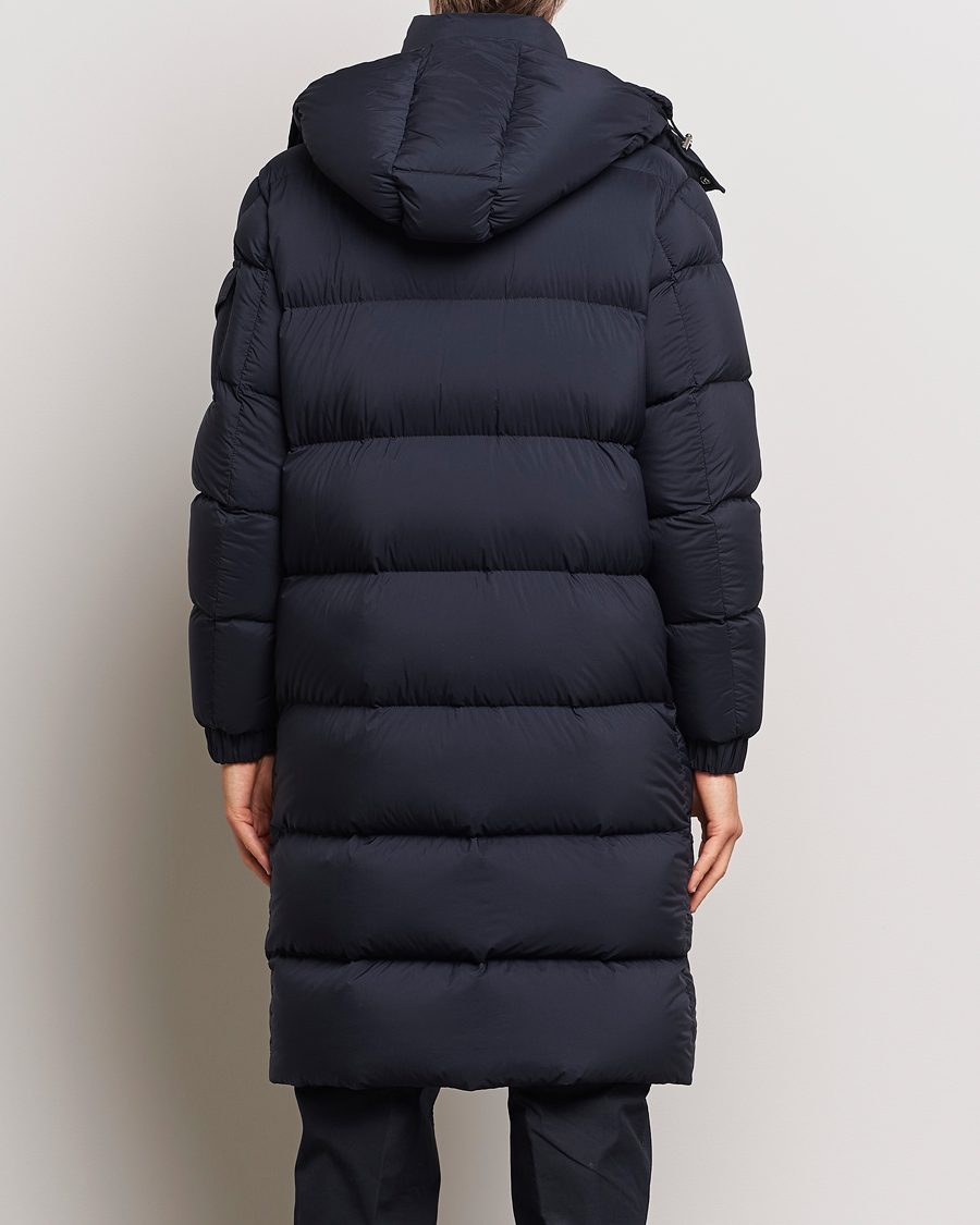 Herr | Luxury Brands | Moncler | Hanoverian Long Down Parka Navy