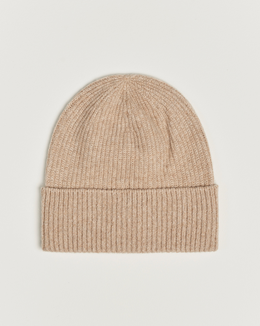 Herr | Moncler Cashmere Beanie Beige | Moncler | Cashmere Beanie Beige