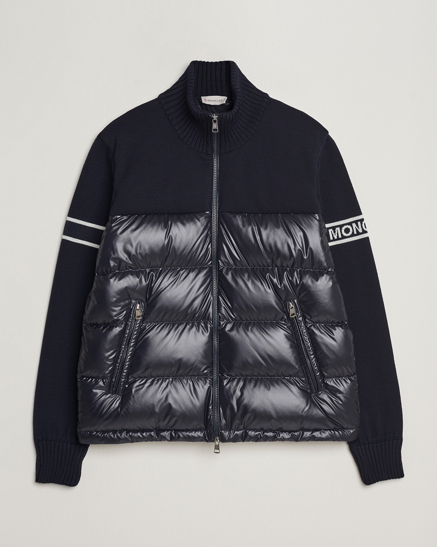 Herr | Jackor | Moncler | Down Hybrid Jacket Navy