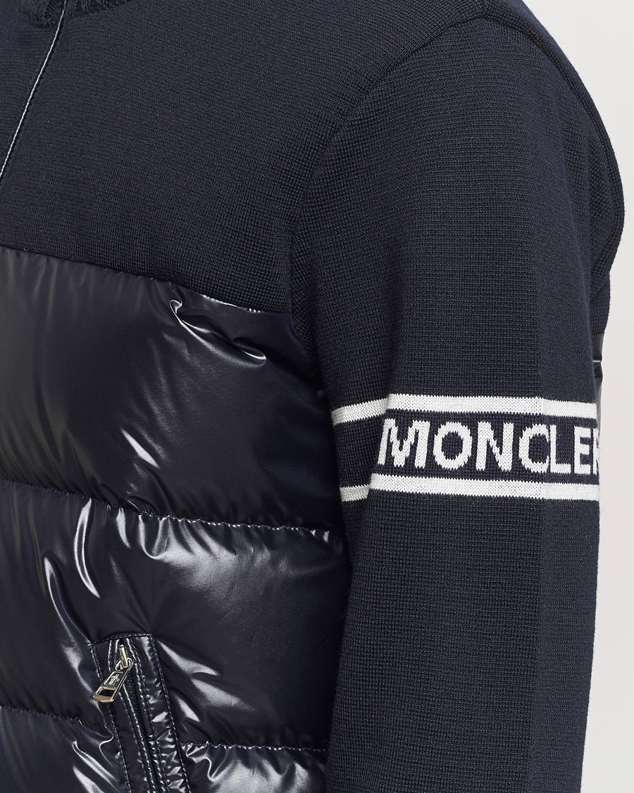 Herr | Jackor | Moncler | Down Hybrid Jacket Navy