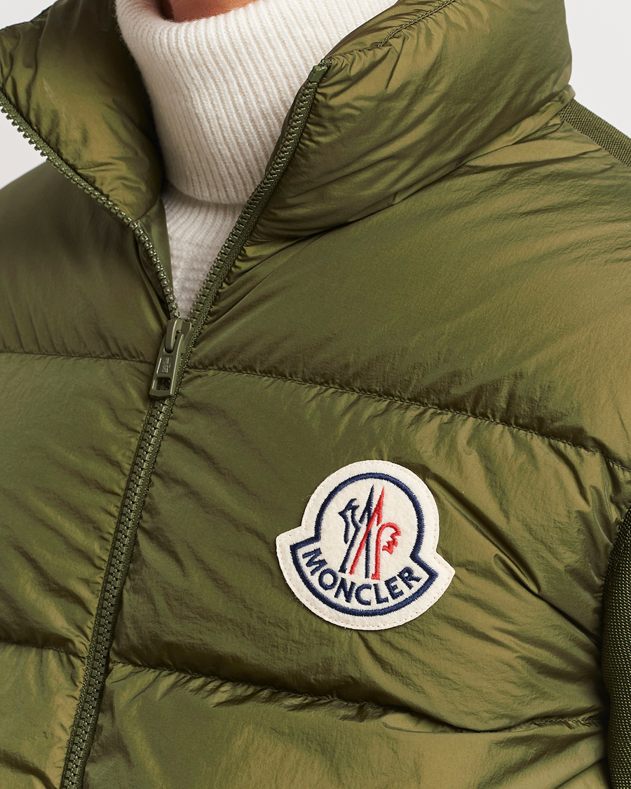 Herr | Tröjor | Moncler | Hybrid Cardigan Military Green